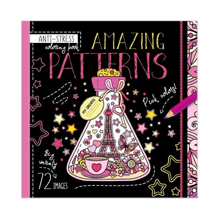Kolorowanka antystresowa 200x200 Amazing Patter TW