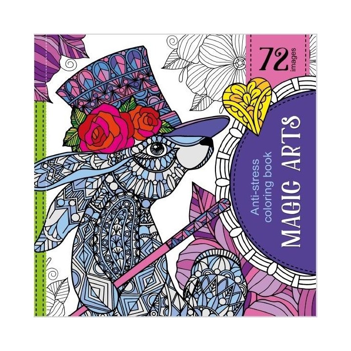 Kolorowanka antystresowa 200x200 Magic Arts TW