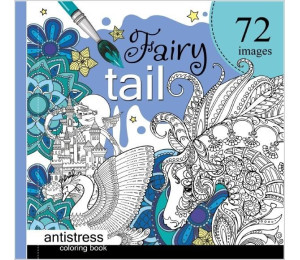 Kolorowanka antystresowa 200x200 Fairy tail Wróżki