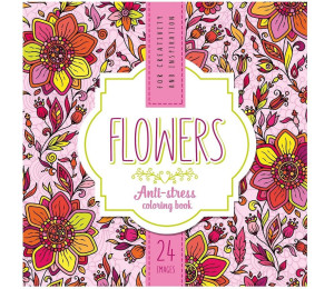 Kolorowanka antystresowa 200x200 12 Flowers