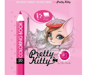 Kolorowanka antystresowa 200x200 Pretty Kitty 1