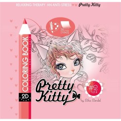 Kolorowanka antystresowa 200x200 Pretty Kitty 2