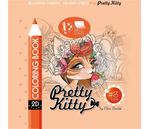 Kolorowanka antystresowa 200x200 Pretty Kitty 3
