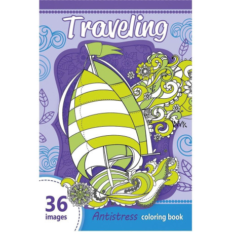 Kolorowanka antystresowa 124x197 Traveling 36 TW