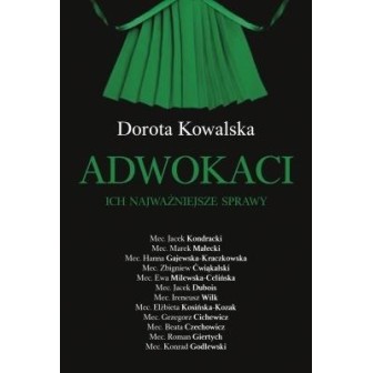 Adwokaci. Ich najważniejsze sprawy w.2