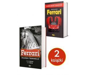 Okładka książki Enzo Ferrari. Wizjoner z Maranello dostępnej w księgarni sportowej Labotiga.pl
