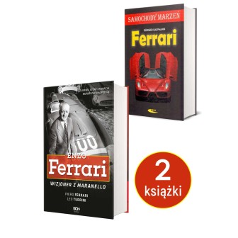 Okładka książki Enzo Ferrari. Wizjoner z Maranello dostępnej w księgarni sportowej Labotiga.pl