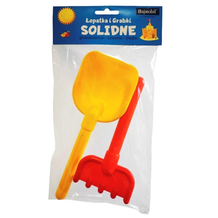 Łopatka i Grabki solidne z polipropylenu