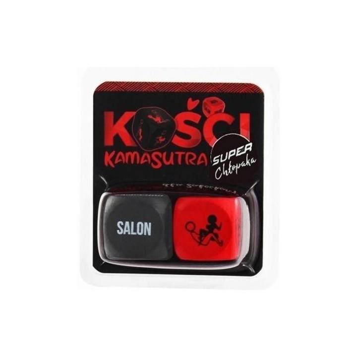 Kości Kamasutra Super Chłopaka (czerwono-czarne)