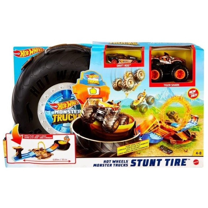 Hot Wheels Monster Trucks Opona Kaskaderska arena