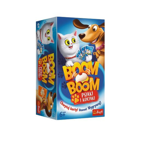 Boom Boom Psiaki i kociaki TREFL