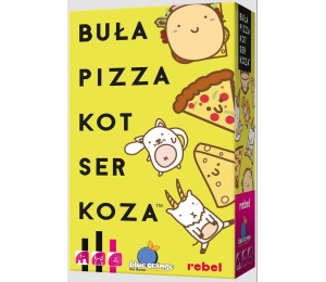 Buła, Pizza, Kot, Ser, Koza REBEL
