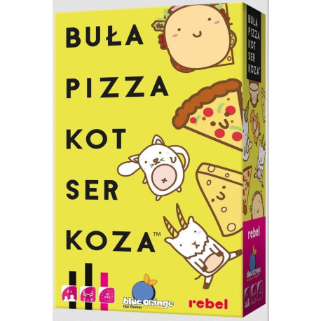 Buła, Pizza, Kot, Ser, Koza REBEL