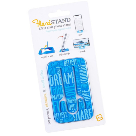 FlexiStand podstawka pod telefon - Blue Words