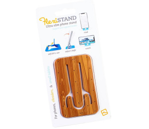 FlexiStand podstawka pod telefon - Wood Drewniana