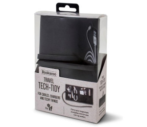Bookaroo Travel tech-tidy organizer podróżny czarn