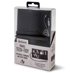 Bookaroo Travel tech-tidy organizer podróżny czarn