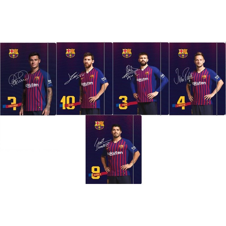 Teczka z gumką FC Barcelona Barca Fan 7 ASTRA