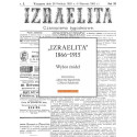Izraelita 1866-1915