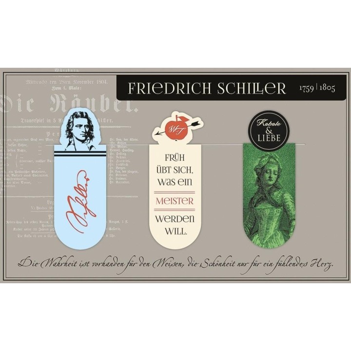 Zakładki magnetyczne - Schiller