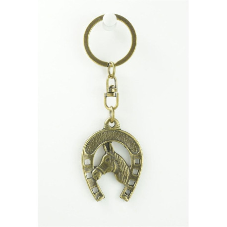 Brelok metalowy Podkowa ABINO
