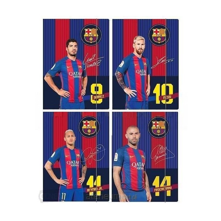 Teczka z gumką A4 FC Barcelona ASTRA
