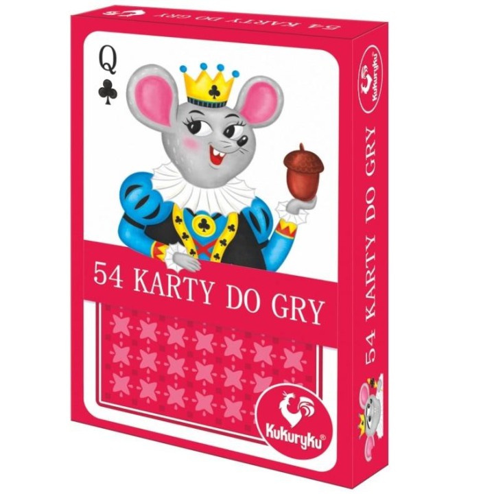 Karty do gry 54 Junior mix