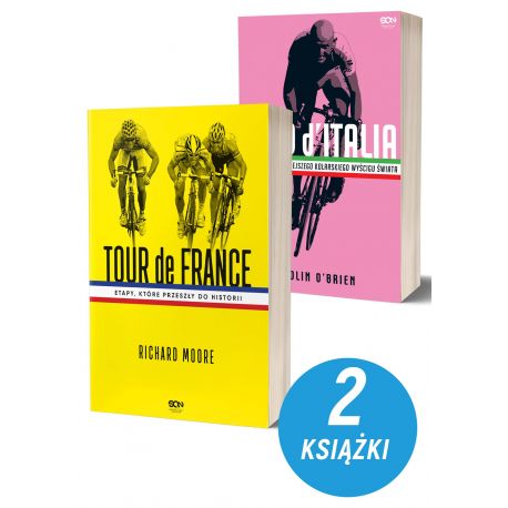 Okładka książki sportowej Tour de France
