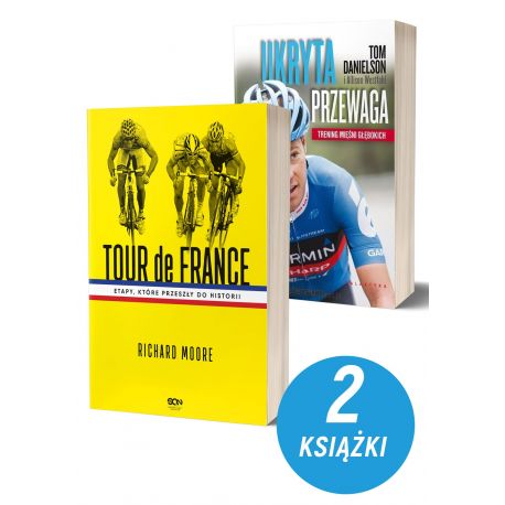 Okładka książki sportowej Tour de France