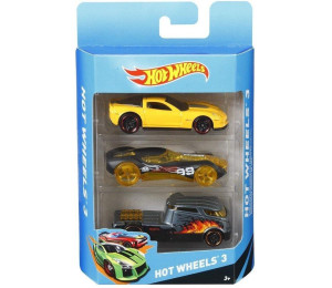 Hot Wheels Samochodziki 3-pak mix