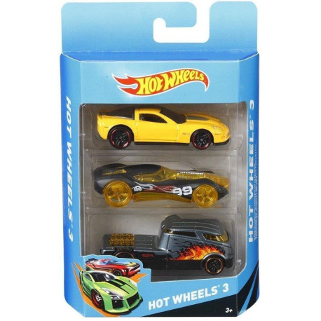 Hot Wheels Samochodziki 3-pak mix