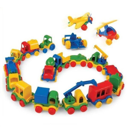 Kid Cars Autka, różne rodzaje