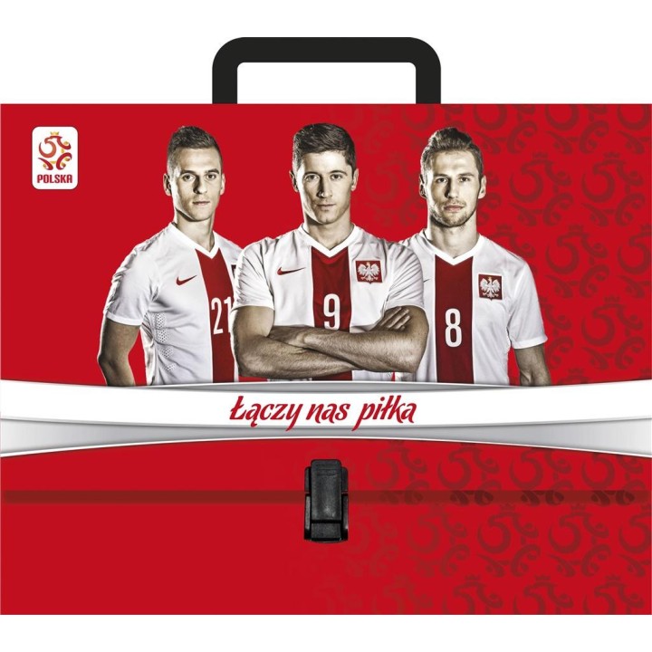 Teczka z rączką A4 twarda PZPN ASTRA