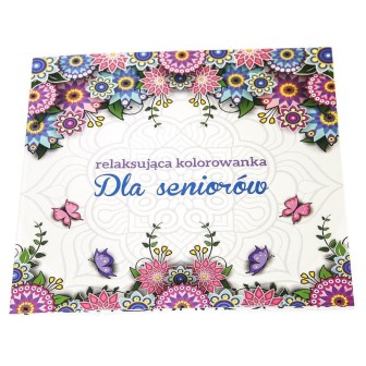 Dla seniorów. Relaksująca kolorowanka