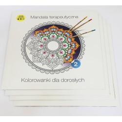 Mandala terapeutyczna 2. Kolorowanki dla dorosłych