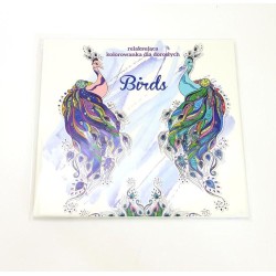 Birds. Relaksująca kolorowanka dla dorosłych