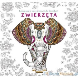 Zwierzęta kolorowanki antystresowe dla dorosłych