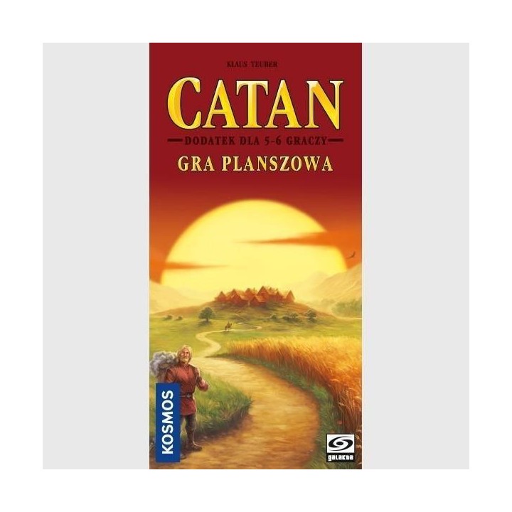 Catan - Gra planszowa 5/6 graczy GALAKTA