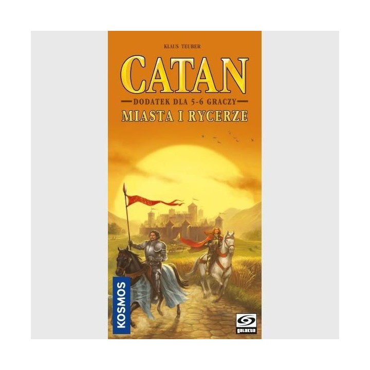 Catan: Miasta i Rycerze 5/6 graczy GALAKTA