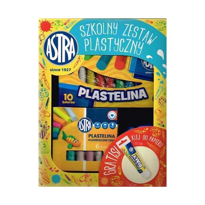 Zestaw plastyczny szkolny ASTRA