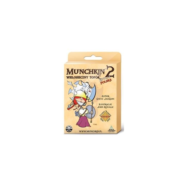 Munchkin 2 Wielosieczny Topór BLACK MONK