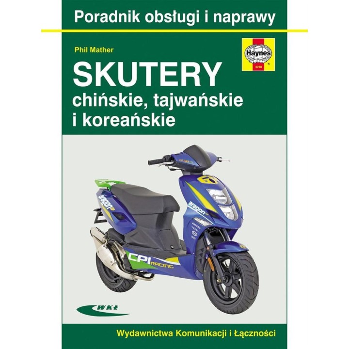 Skutery chińskie, tajwańskie i koreańskie w.2015