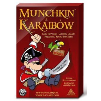 Munchkin z Karaibów BLACK MONK