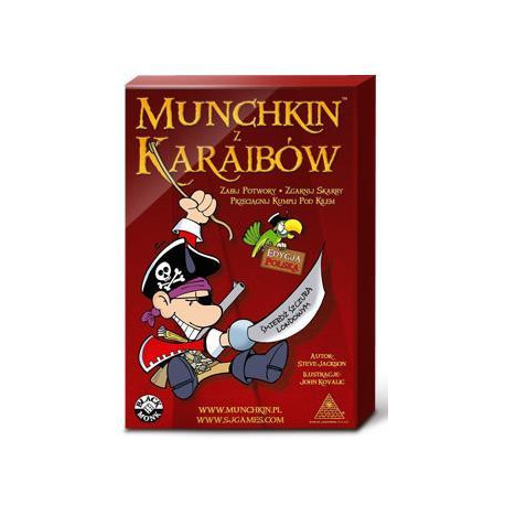 Munchkin z Karaibów BLACK MONK