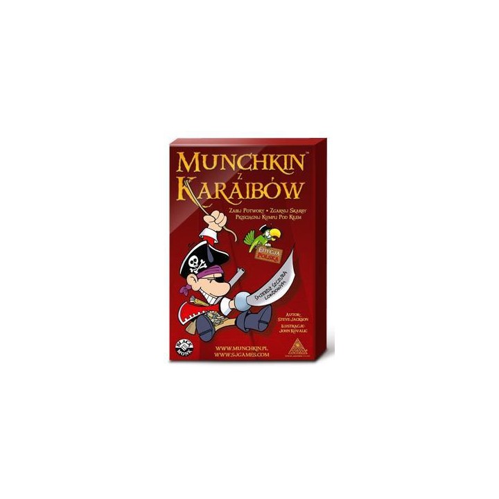 Munchkin z Karaibów BLACK MONK
