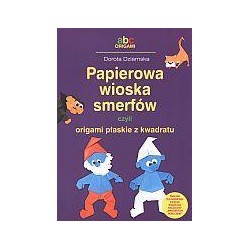Papierowa wioska smerfów czyli origami...