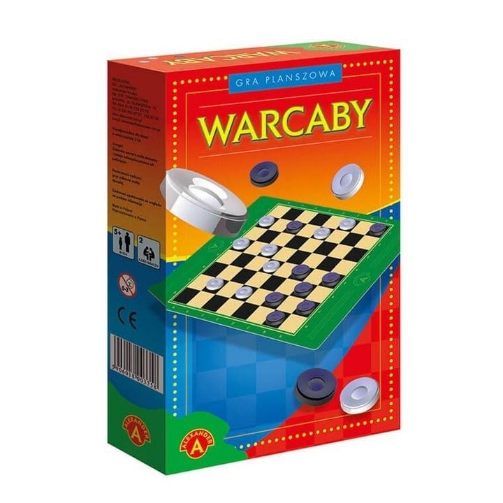 Warcaby mini ALEX