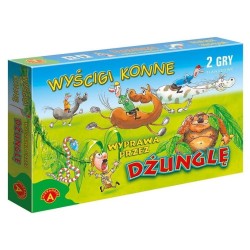 Wyścigi konne - Wyprawa przez dżunglę. ALEX
