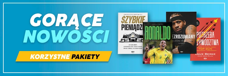 Baner promocyjny reklamujący książki sportowe w księgarni Labotiga.pl
