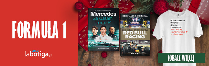Baner promujący promocję na święta księgarni sportowej labotiga.pl